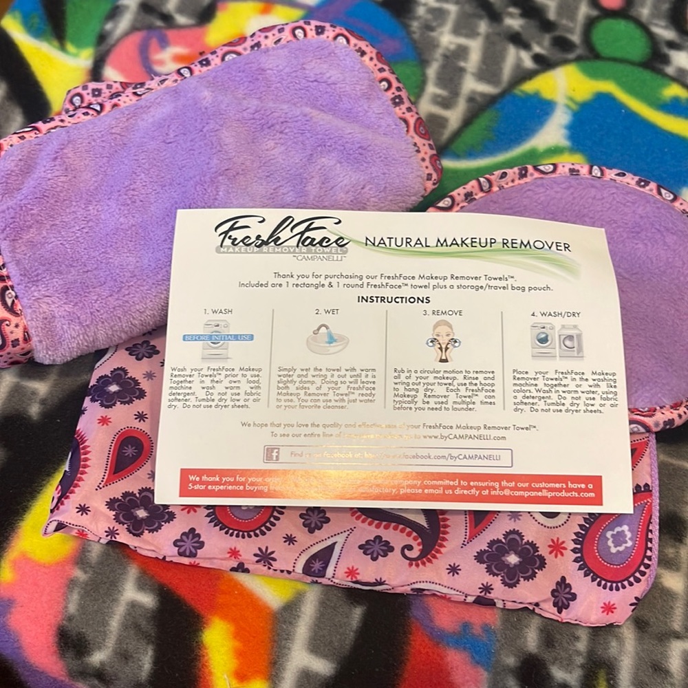 Fresh Face Makeup Remover Towel Set